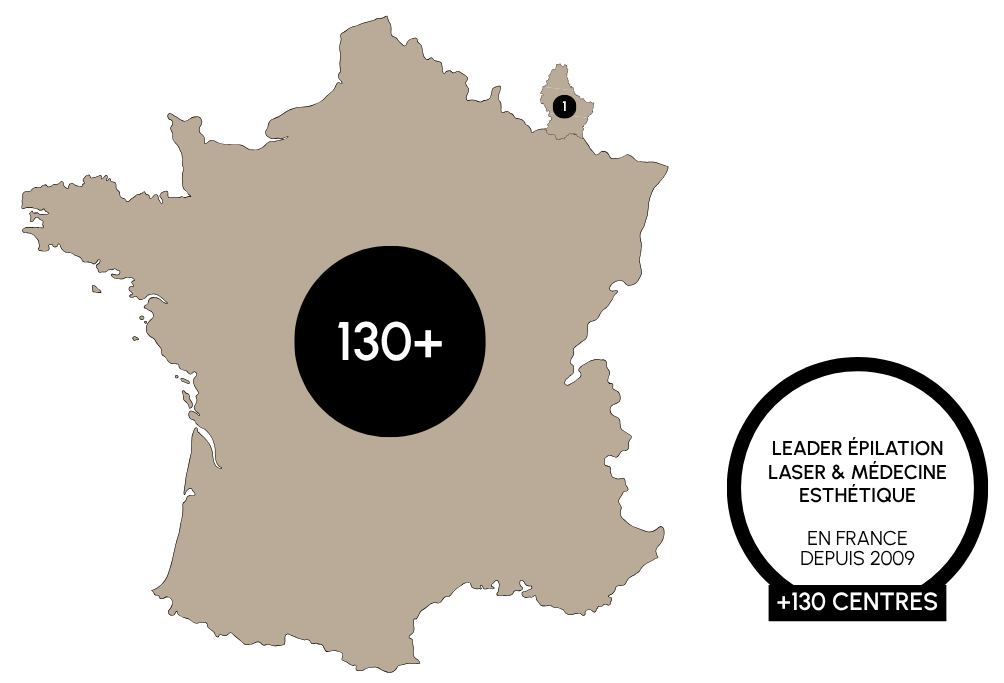 Lazeo un groupe de plus de 150 centres de médecine esthétique & épilation laser en Europe.